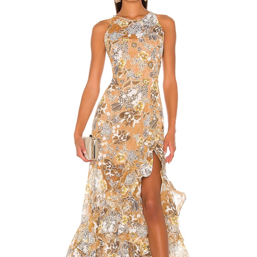 Bronx & Banco Ruffle Dress, Size M